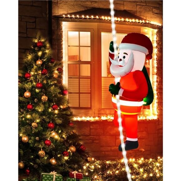 Christmas Inflatables Decorations Outdoor 9.8ft LED Xmas String Light - Picture 1 of 7